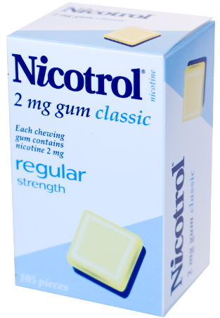 Nicotrol Gum 2mg CLASSIC